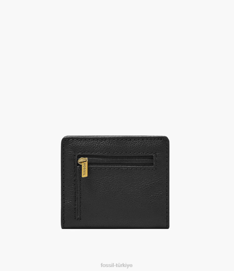 Fossil 6J04852 siyah tara çok işlevli cüzdan kadınlar