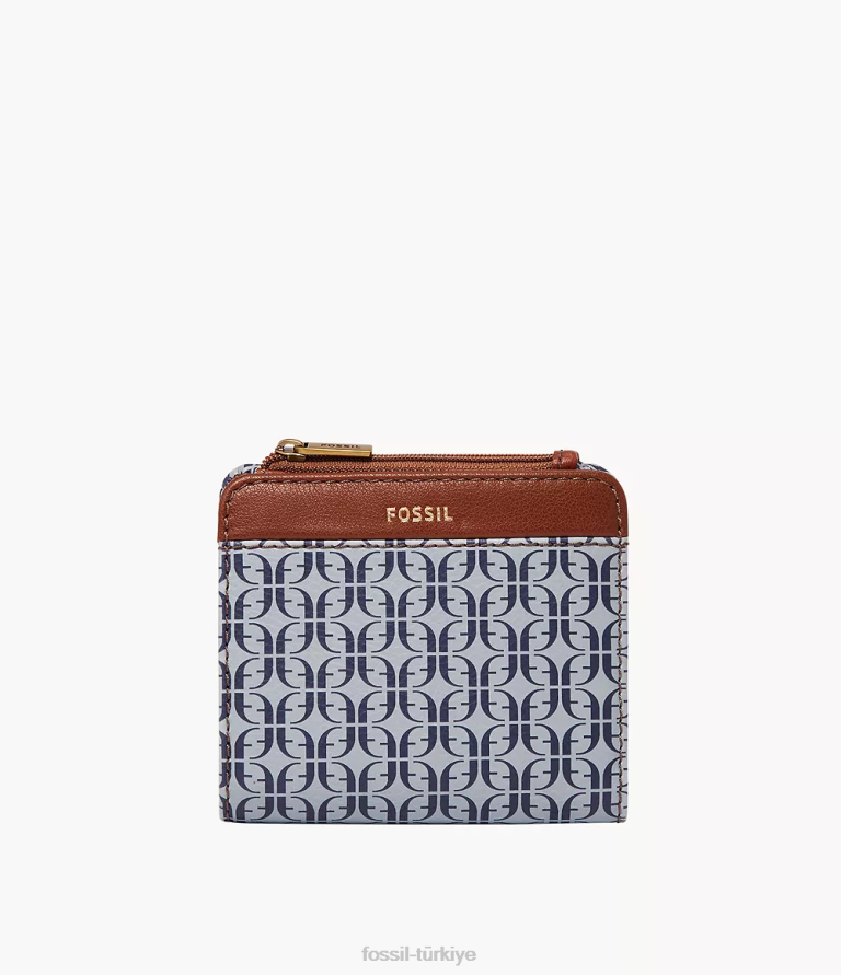 Fossil 6J04890 mavi Jori iki katlı cüzdan kadınlar