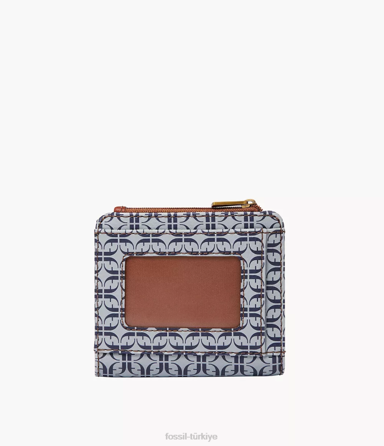 Fossil 6J04890 mavi Jori iki katlı cüzdan kadınlar