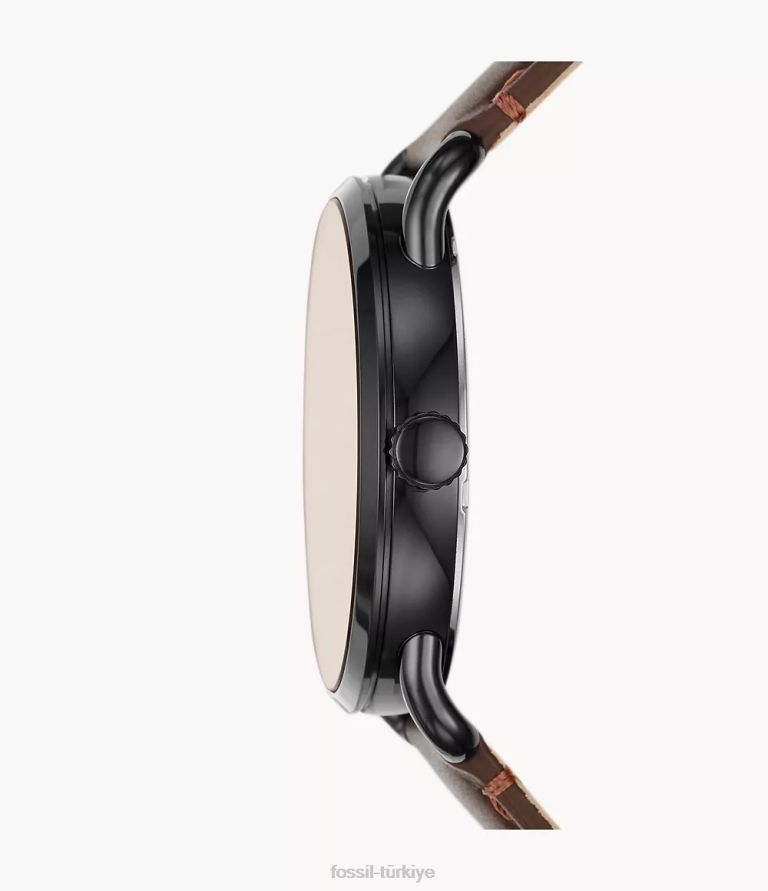 Fossil 6J041426 kahverengi copeland 42 mm üç ibreli deri saat kol saati erkekler