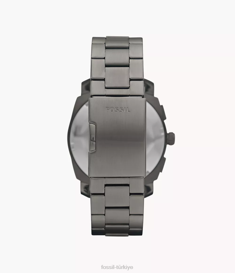 Fossil 6J041353 Sigara içmek makine kronograf paslanmaz çelik saat kol saati erkekler