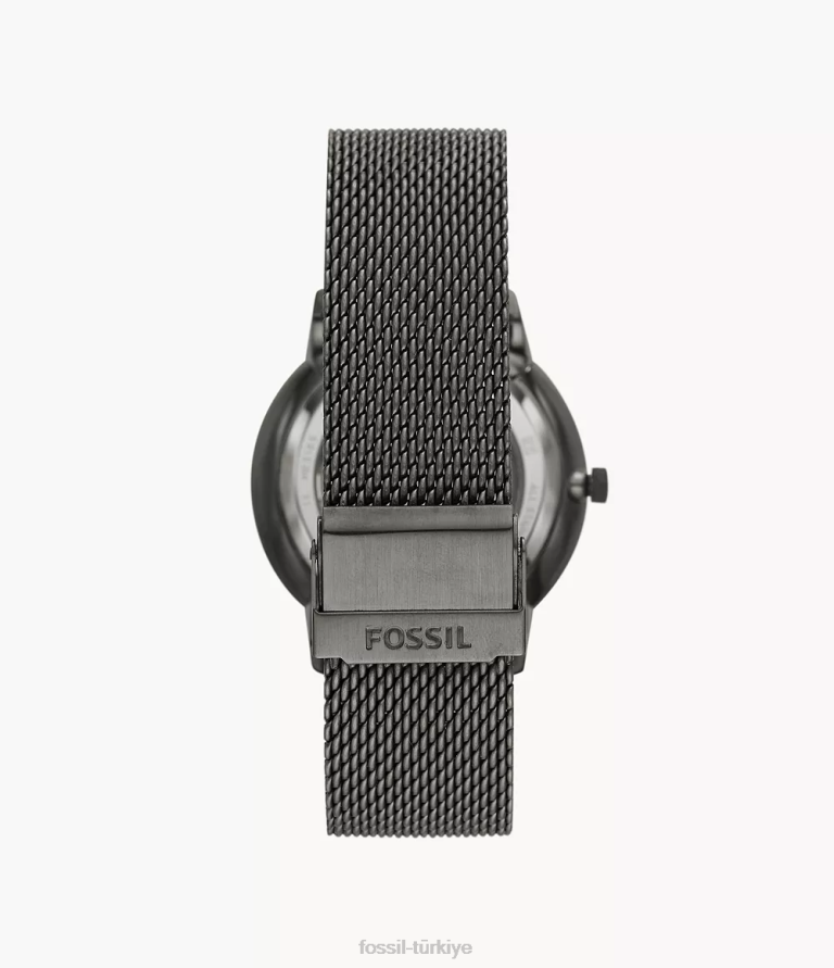 Fossil 6J041358 Sigara içmek nötra otomatik paslanmaz çelik saat kol saati erkekler
