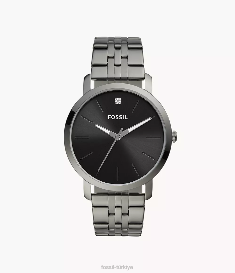 Fossil 6J041517 Sigara içmek lux luther üç ibreli paslanmaz çelik saat kol saati erkekler