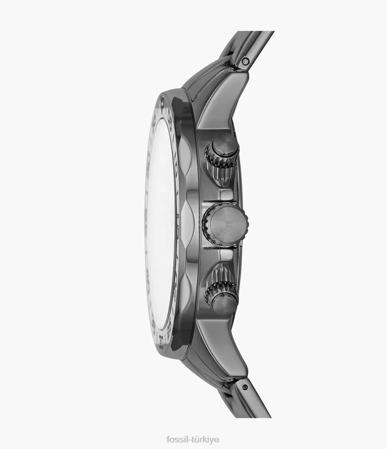 Fossil 6J041550 Sigara içmek bannon çok fonksiyonlu paslanmaz çelik saat kol saati erkekler