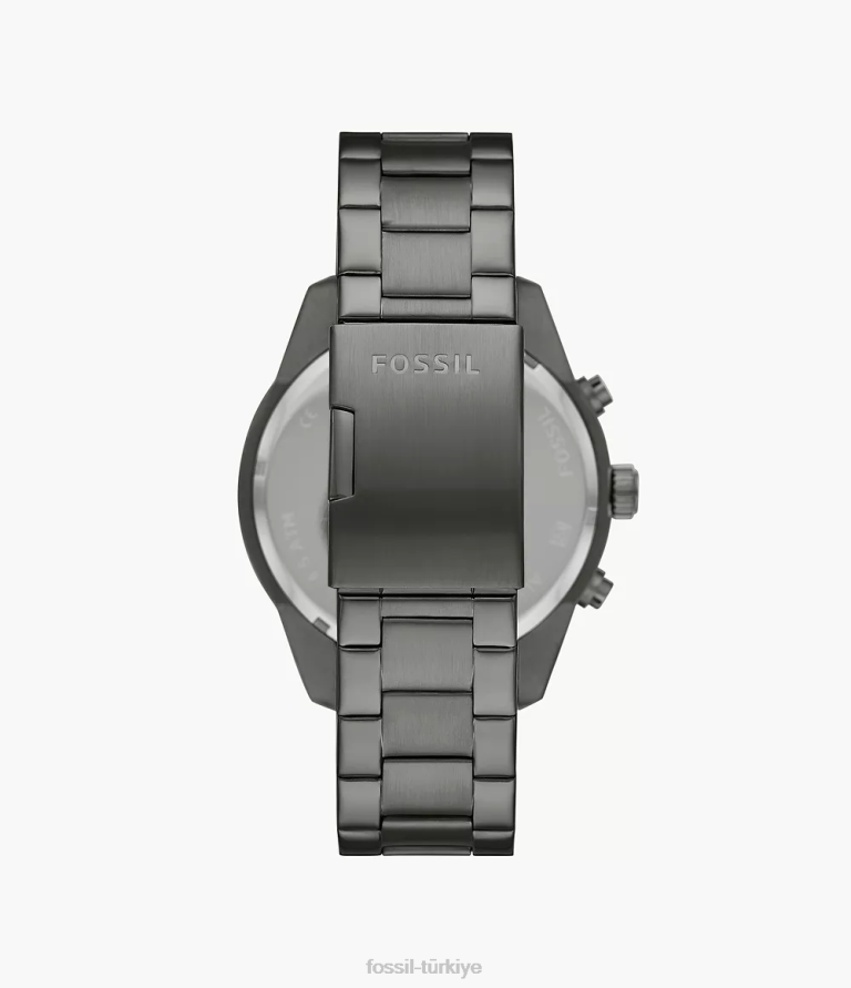 Fossil 6J041561 Sigara içmek brox çok fonksiyonlu paslanmaz çelik saat kol saati erkekler