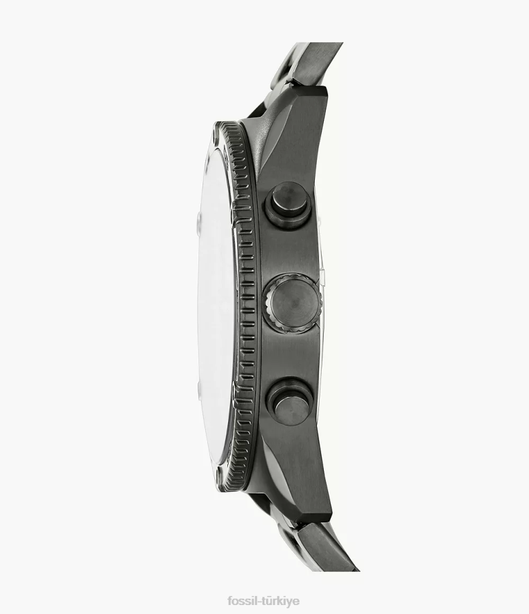 Fossil 6J041561 Sigara içmek brox çok fonksiyonlu paslanmaz çelik saat kol saati erkekler