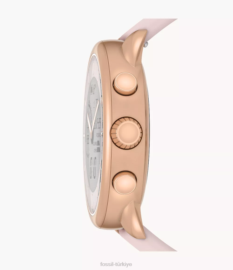 Fossil 6J0411 kızarmak gen 6 wellness edition hibrit akıllı saat silikonu kol saati kadınlar