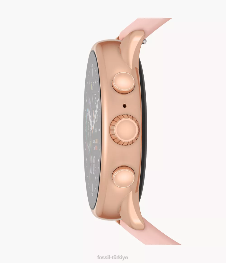 Fossil 6J041 kızarmak gen 6 wellness edition akıllı saat silikonu kol saati kadınlar