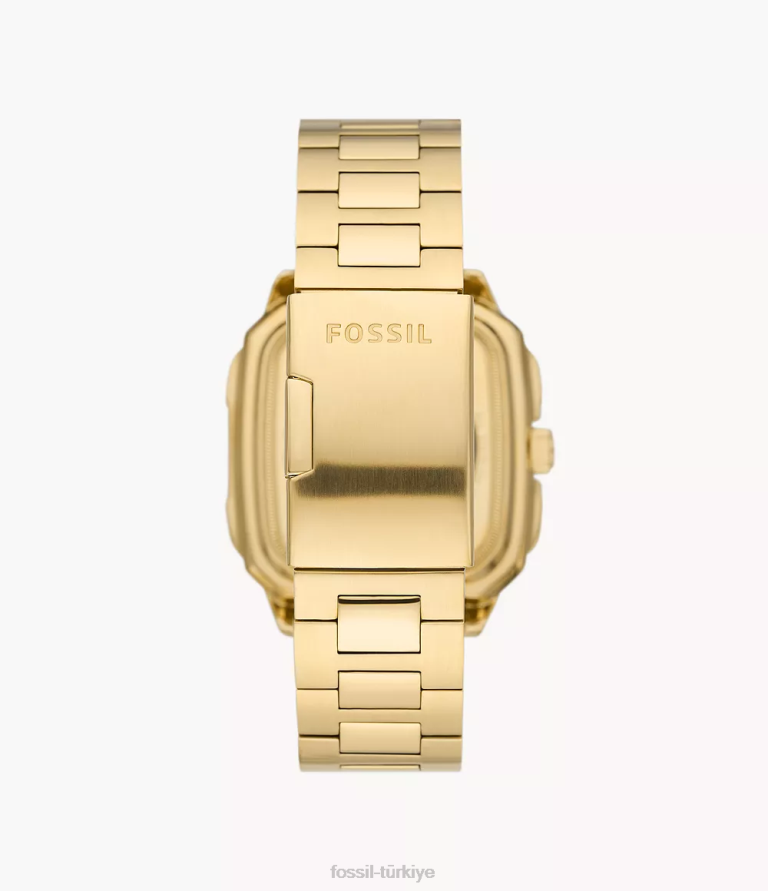 Fossil 6J0439 altın tonu sınırlı sayıda üretilen yıldız savaşları c-3po otomatik paslanmaz çelik saat kol saati kadınlar