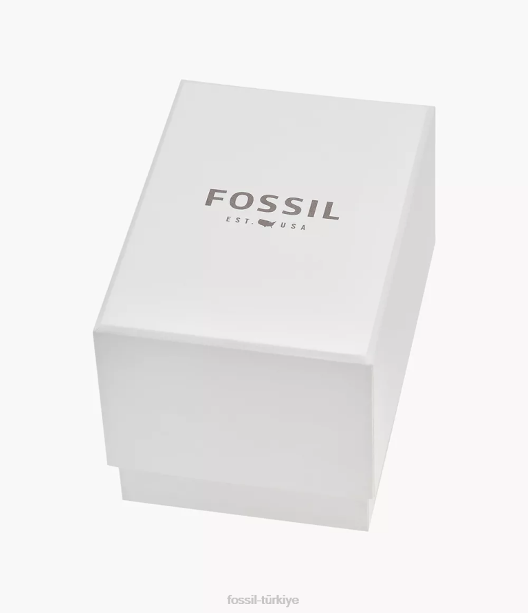 Fossil 6J041945 siyah akrilik boncuklu bilezik hediye seti takı kadınlar