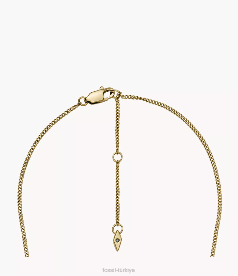 Fossil 6J041236 turkuaz Teksas güneş kolye kolye takı kadınlar