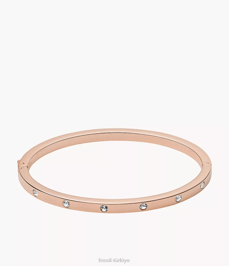 Fossil 6J041222 gül zarif nokta bileklik takı kadınlar
