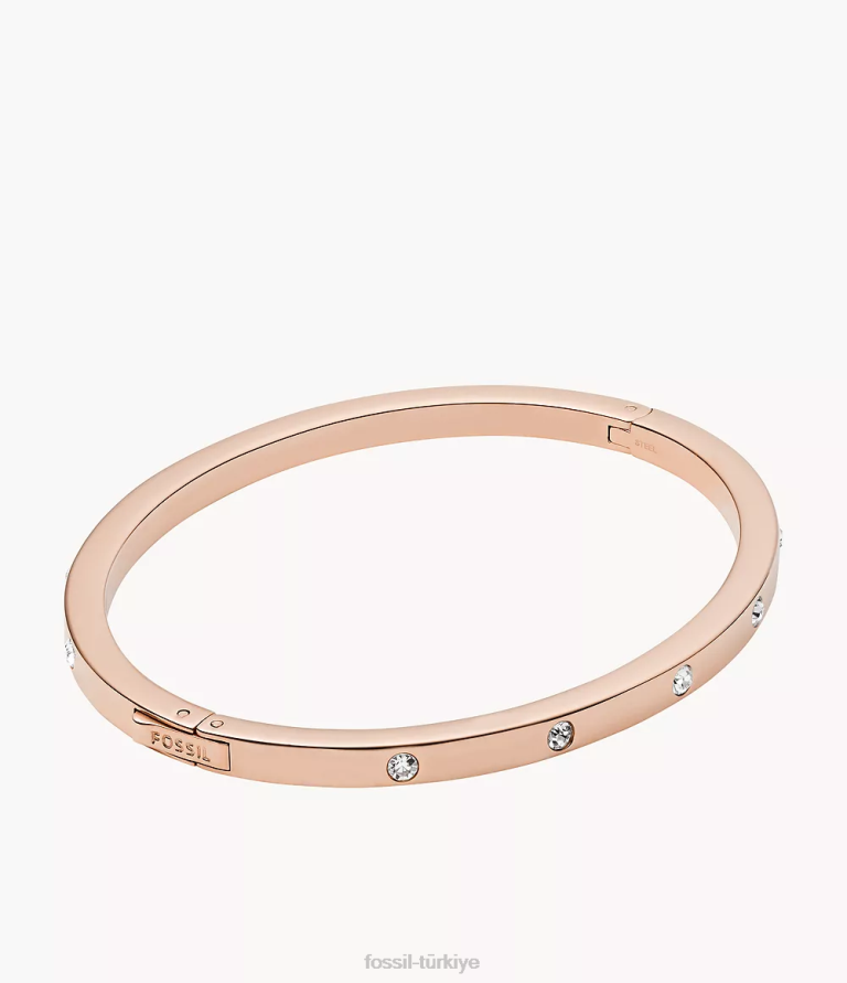 Fossil 6J041222 gül zarif nokta bileklik takı kadınlar